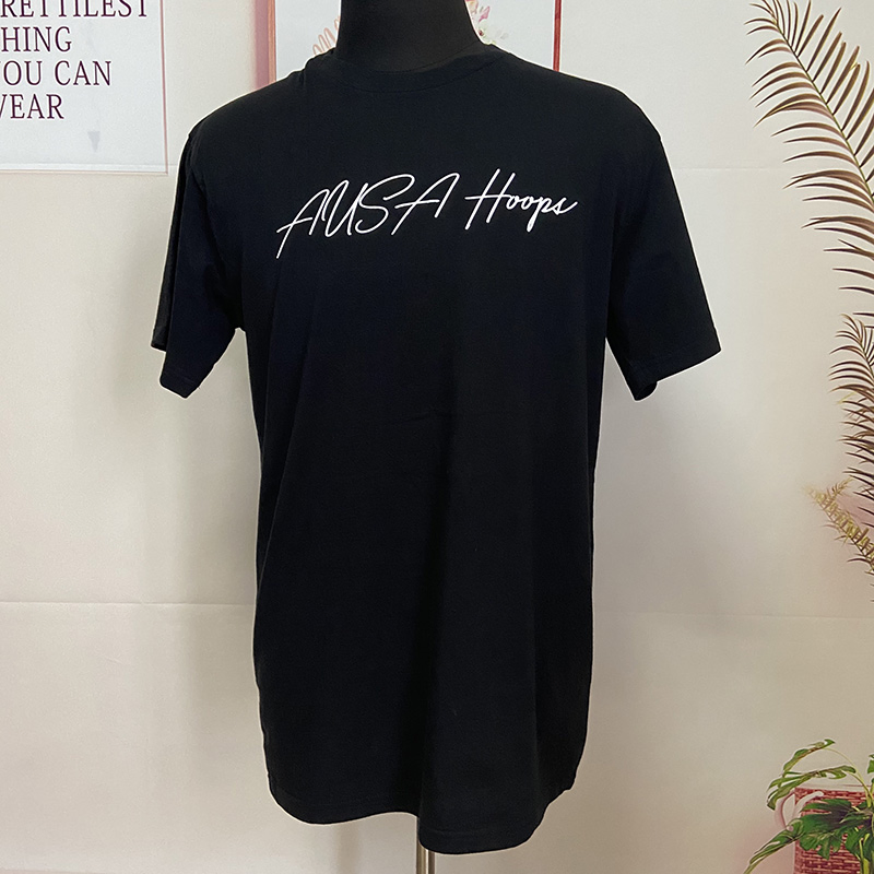 Camisetas Masculinas Oversized Impressas de Verão com Manga Curta 100% Algodão Estilo High Street