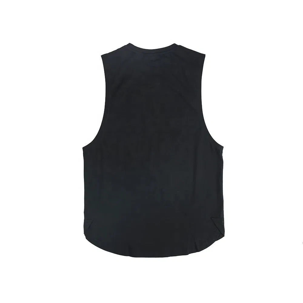 Camisetas de Ginásio Masculinas Personalizadas com Logo, Rápido Secagem, Ajustadas para Corrida, Sem Mangas