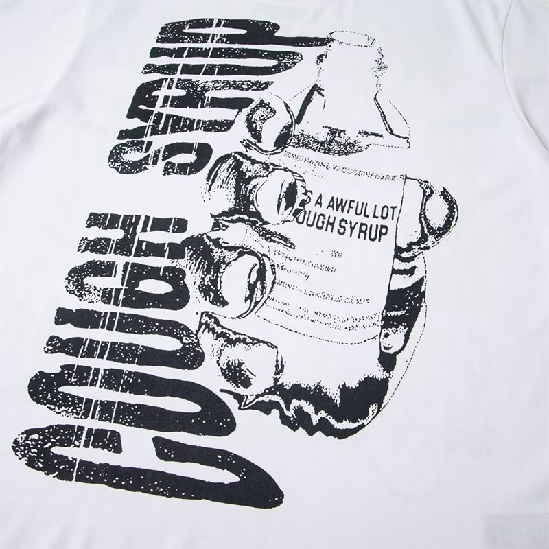 Camiseta Personalizada com Impressão que é uma Quantidade Horrível de Xarope para Tosse