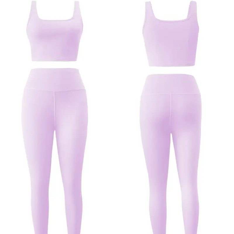 Conjuntos de Yoga, Conjunto de Sutiã de Ginástica, Jaqueta de Yoga, Leggings de Alta Elasticidade, Fábrica