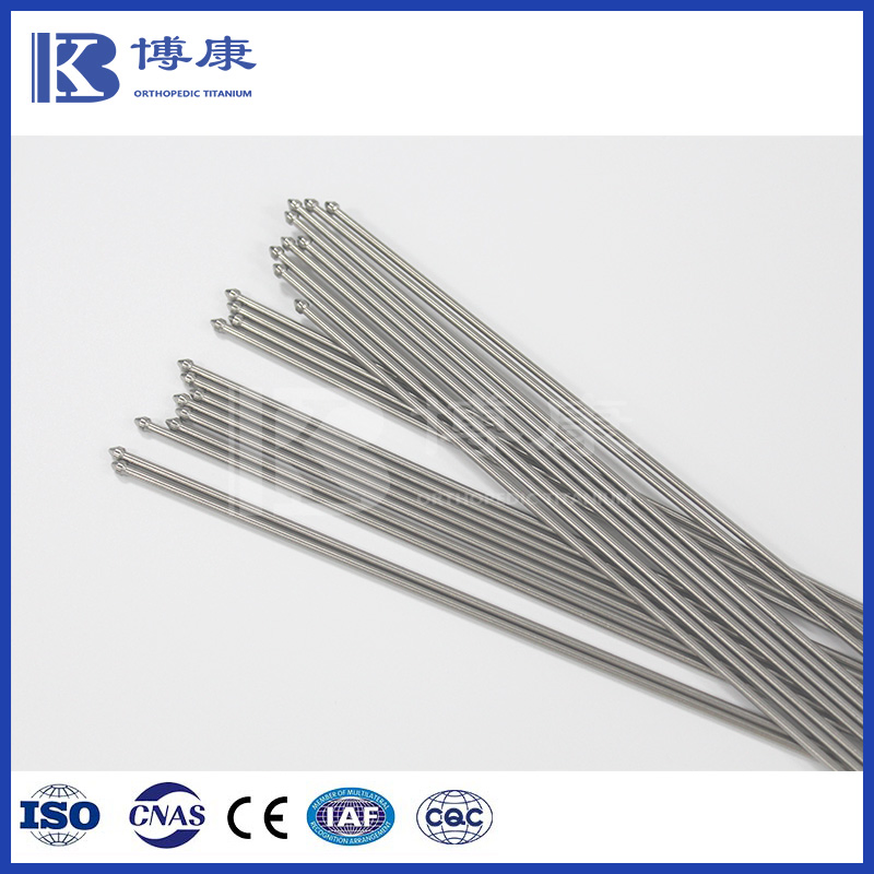 Nitinol Trauma Guide Pin 2.5mm for Orthopedic &amp; Fracture Fixation