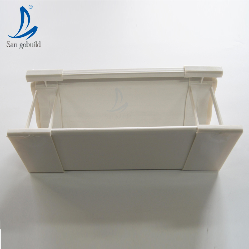 Africa Plastic PVC Rain Gutters Drainage Systems Water Collectors Factory Sell for Villa Roofing