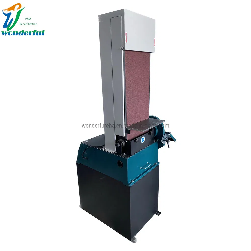 Rehabilitation Orthopedic Machine Prosthetics &amp; Orthotics Device Right Angle Belt Sander Surface Grinder Prosthetics Grinding Equipment Prosthetic Machine