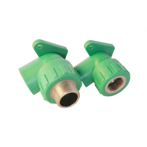 White and Green Pn12.5/16/20/25 Full Size Asb Pure-Plastic PPR Fittings Pipe Plastic PPR Tube PPR Pipe Water System From China Directly Factory