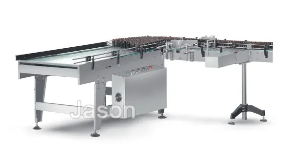 Conveying type bottle feeder