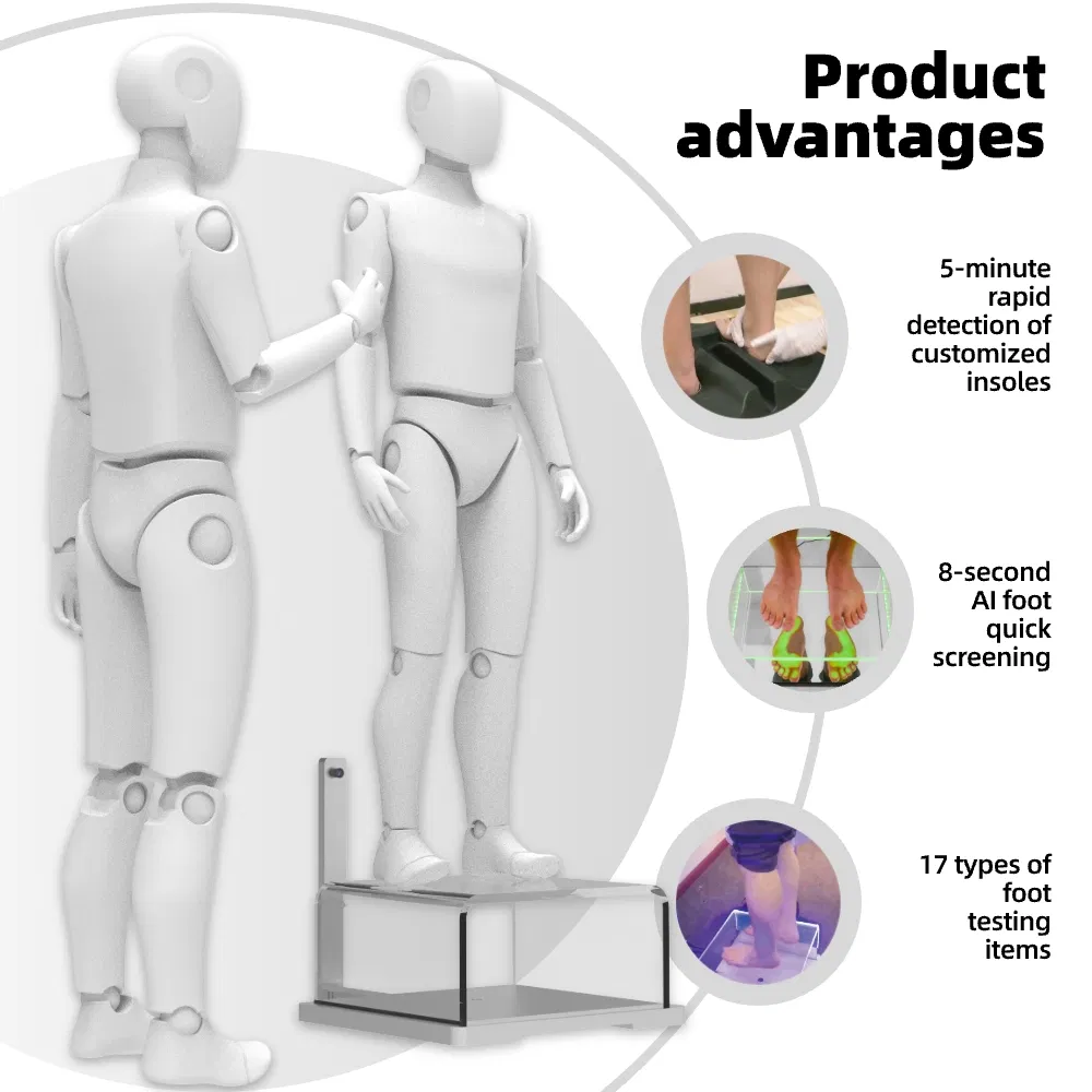 Portable Foot Posture Scanner Prosthetics Orthotics 3D Orthopedic Insoles Foot Scanner