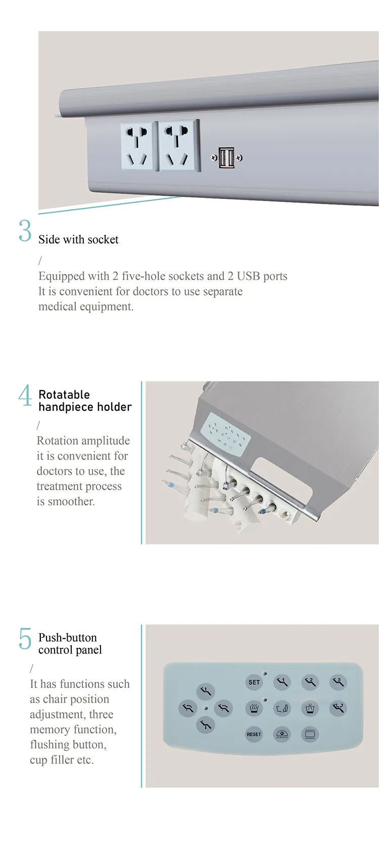 Dental Unit Features