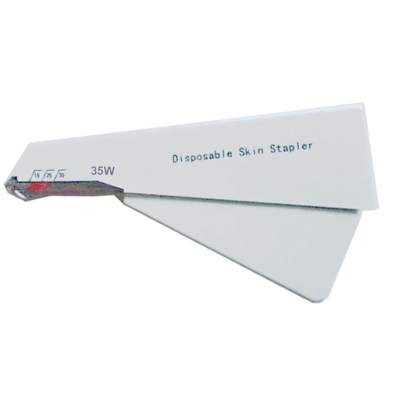 Medical Supplies OEM Customized Optimum Wound Disposable 35W 35r Skin Stapler Remover Surgical Operation 316L Skin Stapler 35W