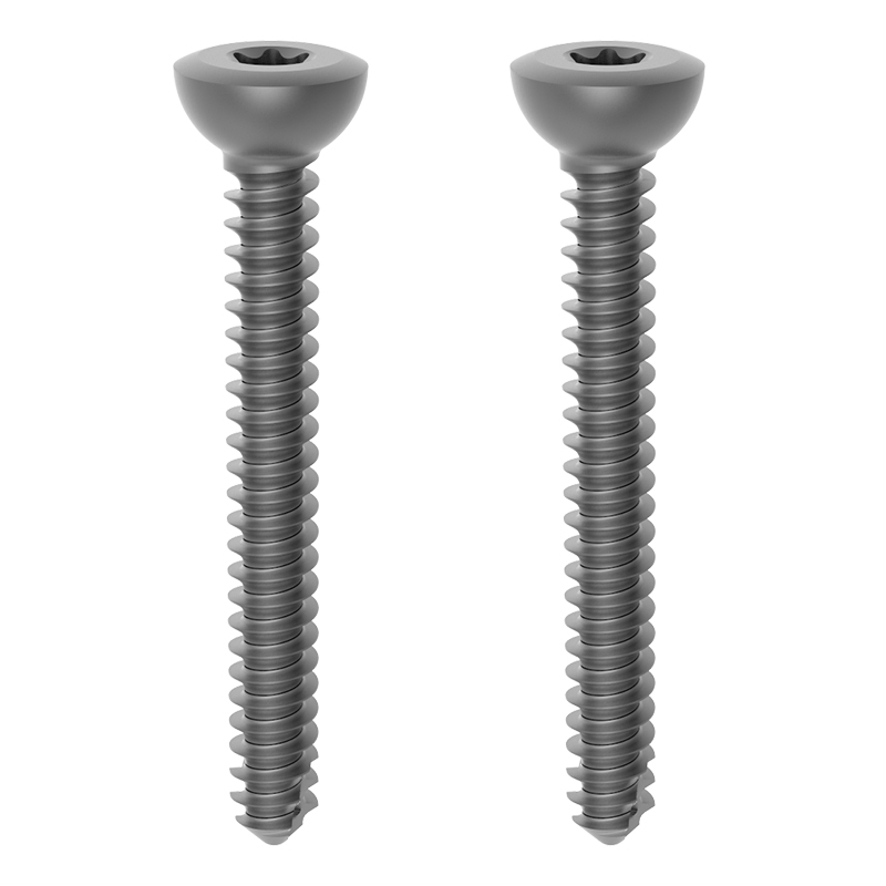 Locking Plate in Titanium for Trauma Implant 4.0 Full Thread Bone Screw