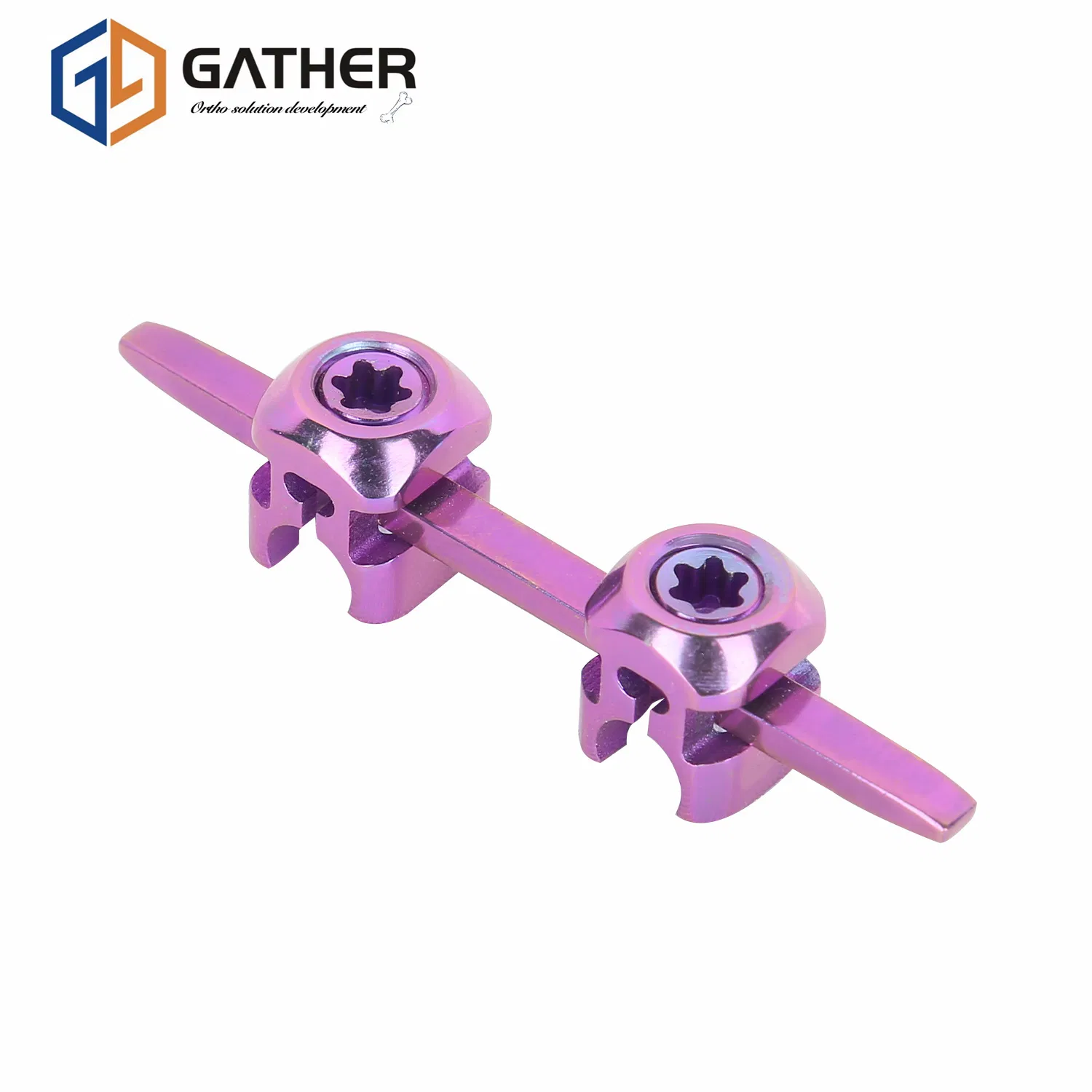 Customizable Titanium Sterilized Column Connector Spinal Orthopedic Implant