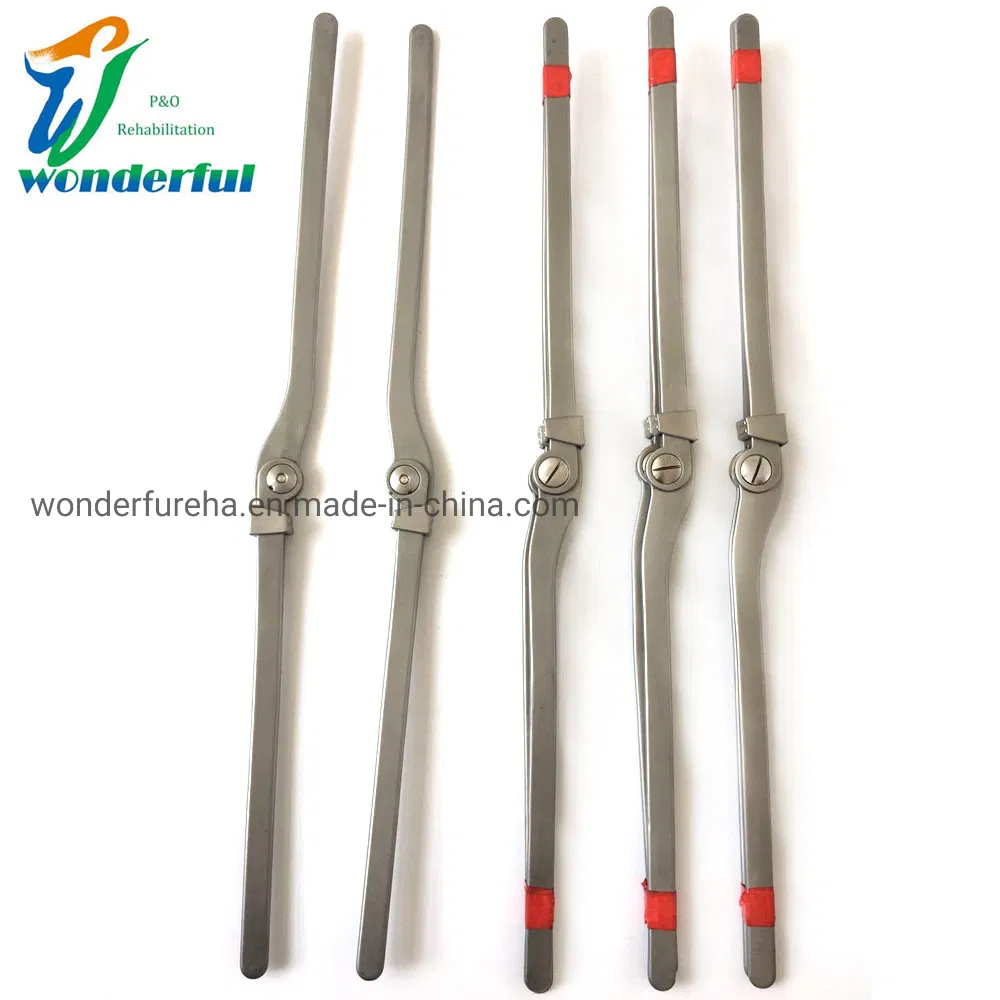 Medical Device Prosthetics &amp; Orthotics Hinge Orthopedic Knee Integrate Drop Lock for Children Orthotic Knee Joint