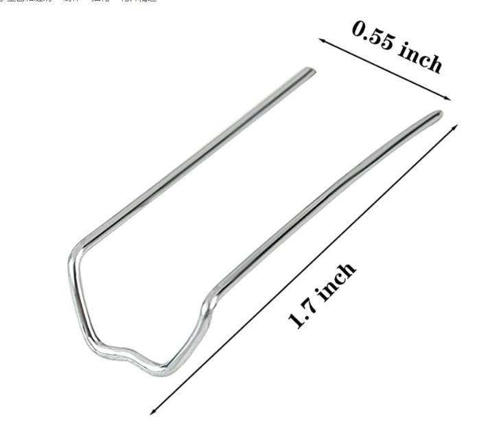 M Shape U Shape Floral Pins for Wreath Making Garden Fixation