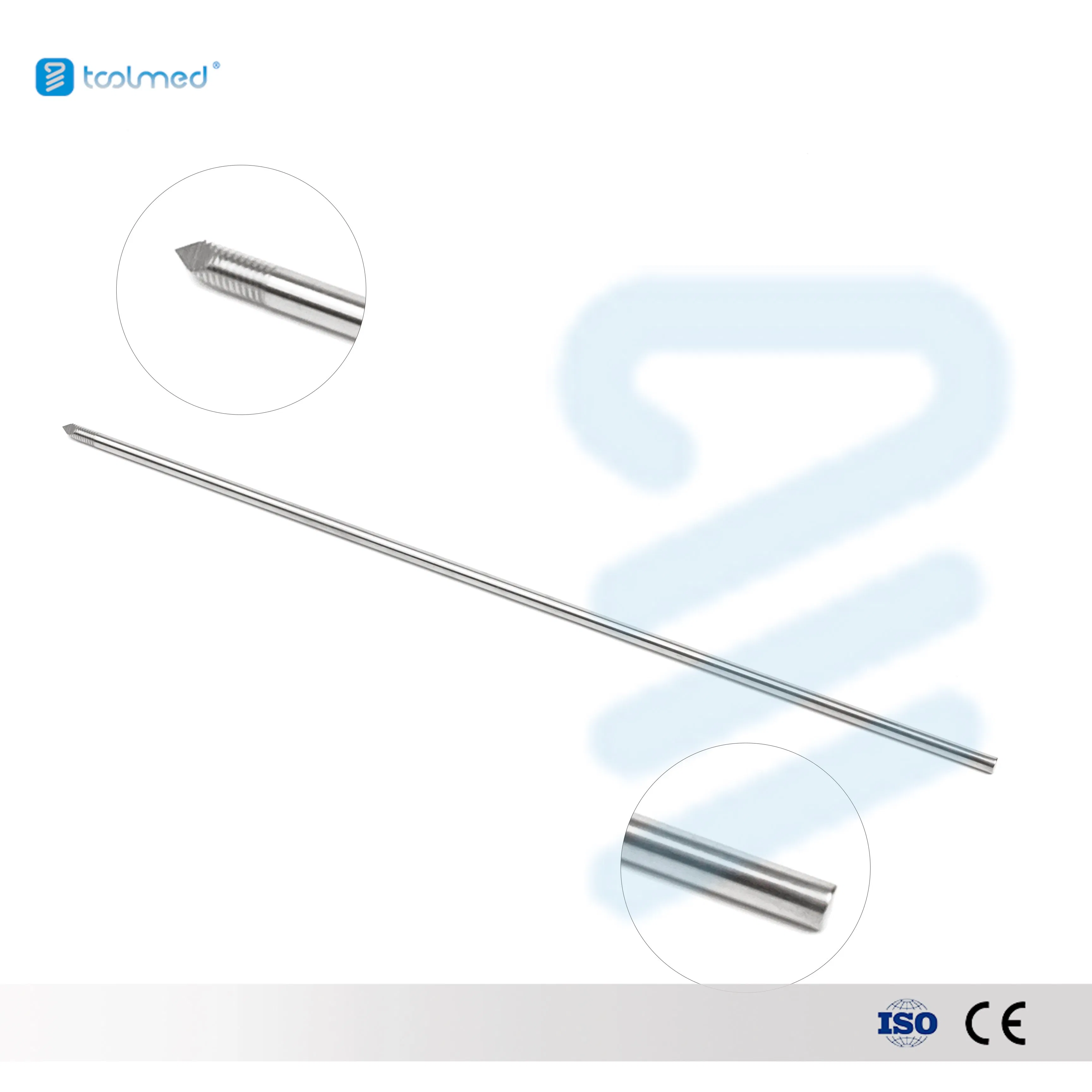 Veterinary Kirschner Wire (K-Wire) - Surgical Bone Fixation Pin for Animal Orthopedics - Stainless Steel