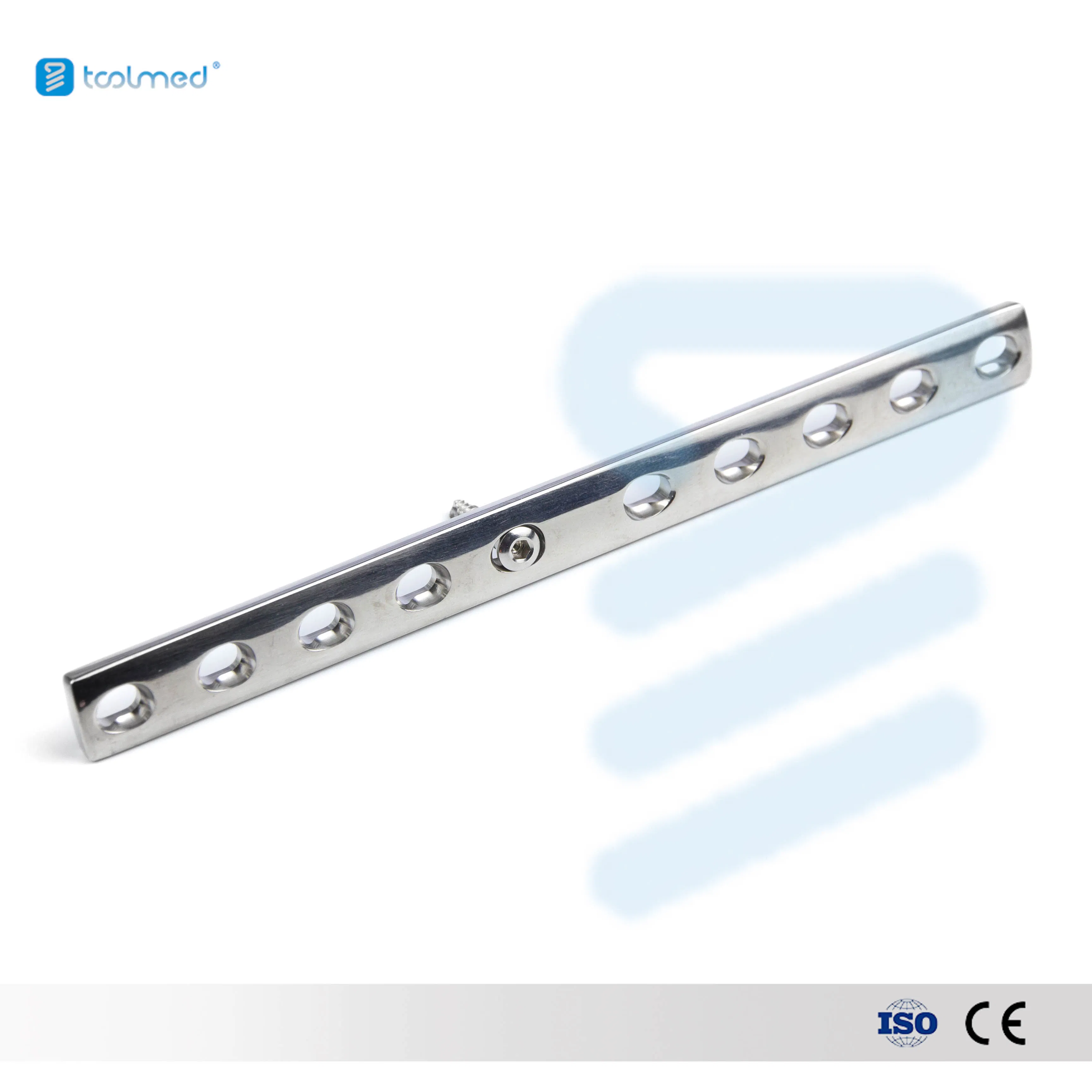 Stainless Steel Bone Straight Reconstruction Plate Veterinarian Blocked Plates Veterinary Straight LC-DCP Humeral Plate