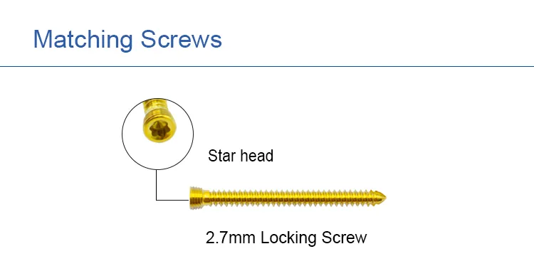Mesh Locking Plate Dimensions