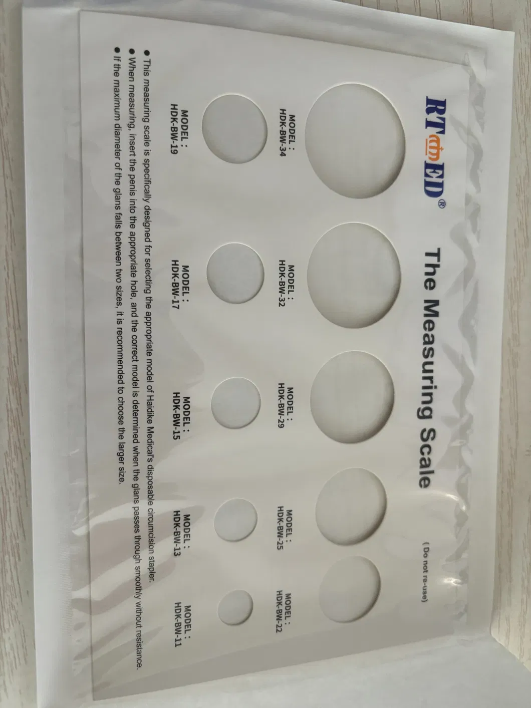 Circumcision Stapler Component View