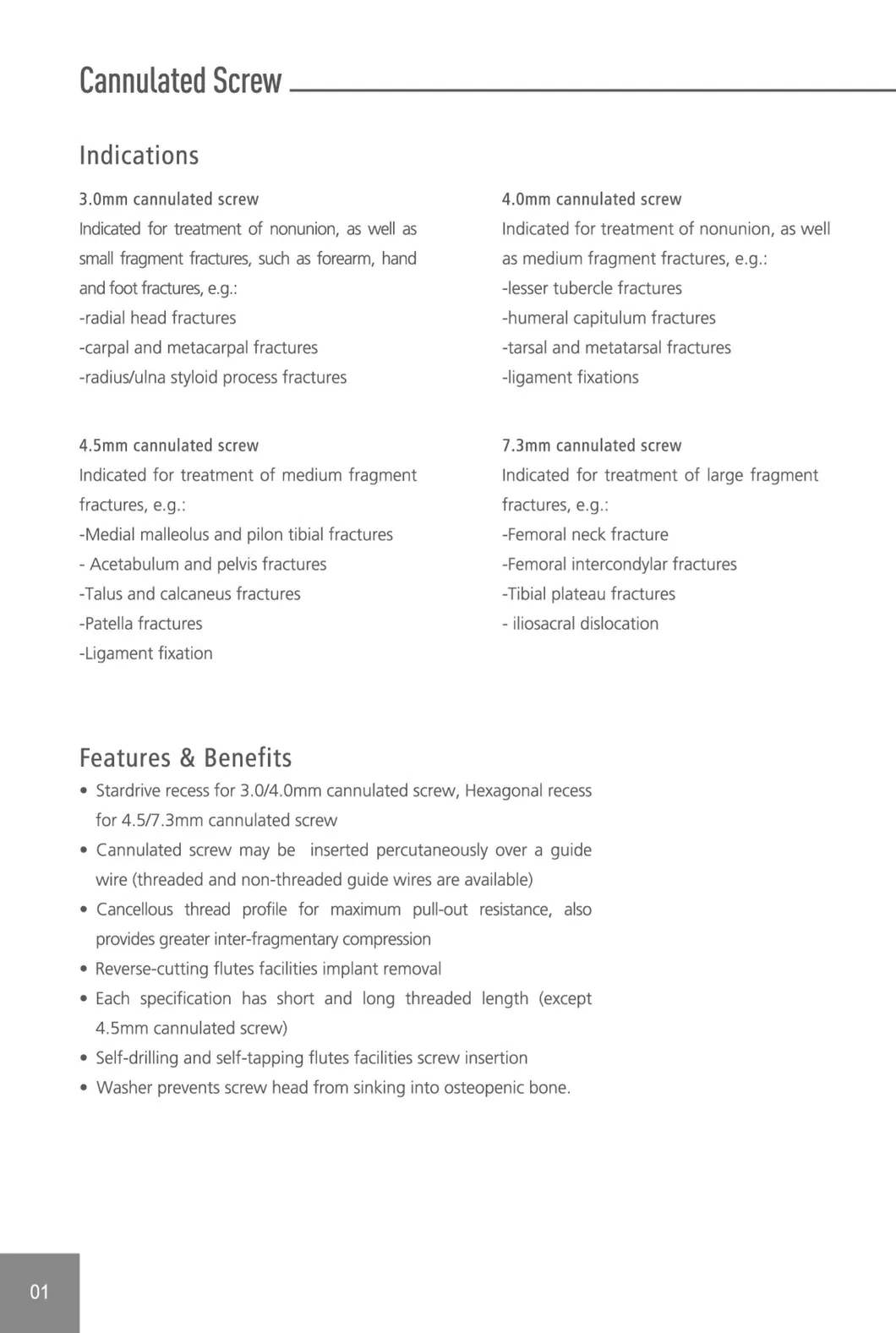 Product Specification Plate