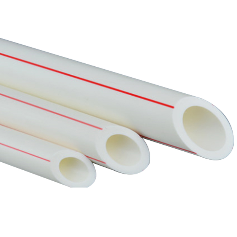 White and Green Pn12.5/16/20/25 Full Size Pure-Plastic PPR Fittings Pipe Plastic PPR Tube Hot and Cold Water Supply Systems Made in China