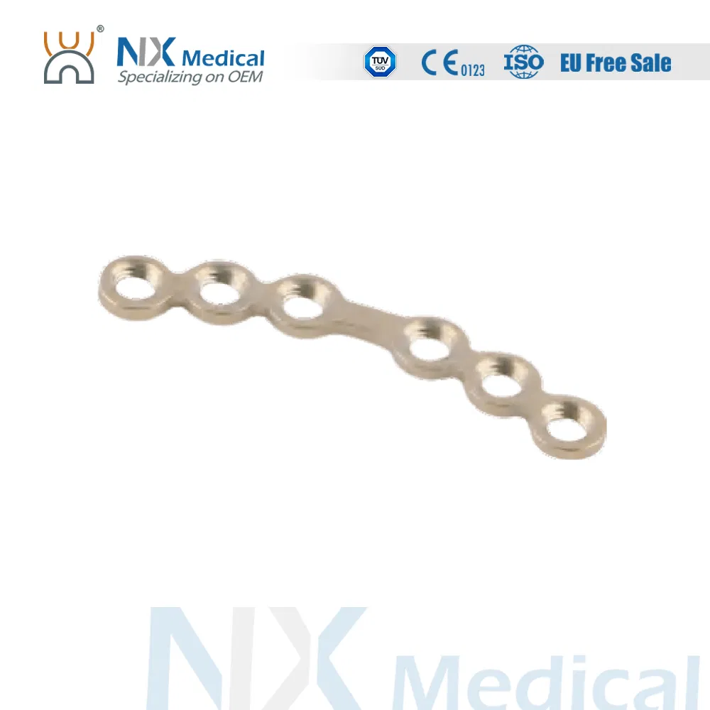 Nx Medical OEM/ODM Maxillofacial Locking Plate 1.5/2.0/2.4mm for Trauma Fixation