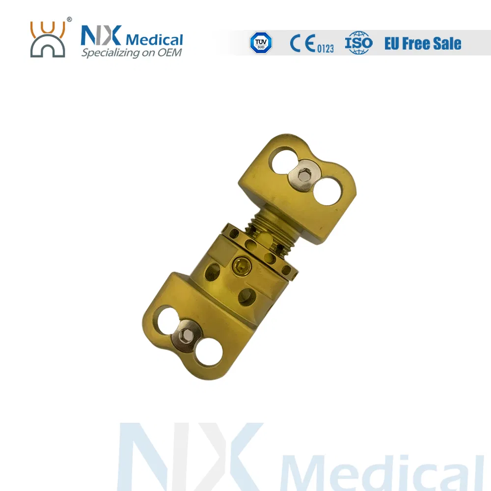 Nx Medical Expandable Cervical Cage Implant for Intervertebral Peek Fixation Spinal System