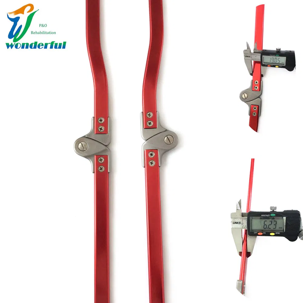 Atificial Limbs Prosthetics Leg Medical Device Rear Swiss Lock Limb Implant Ortho Knee Orthopedic Knee Hinge Orthotics Ring Lock Bar Orthotic Knee Joint