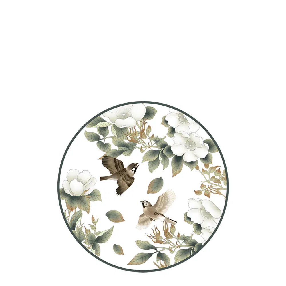 High Quality Round Bone China Plate Restaurant Ceramic Dishes for Wedding