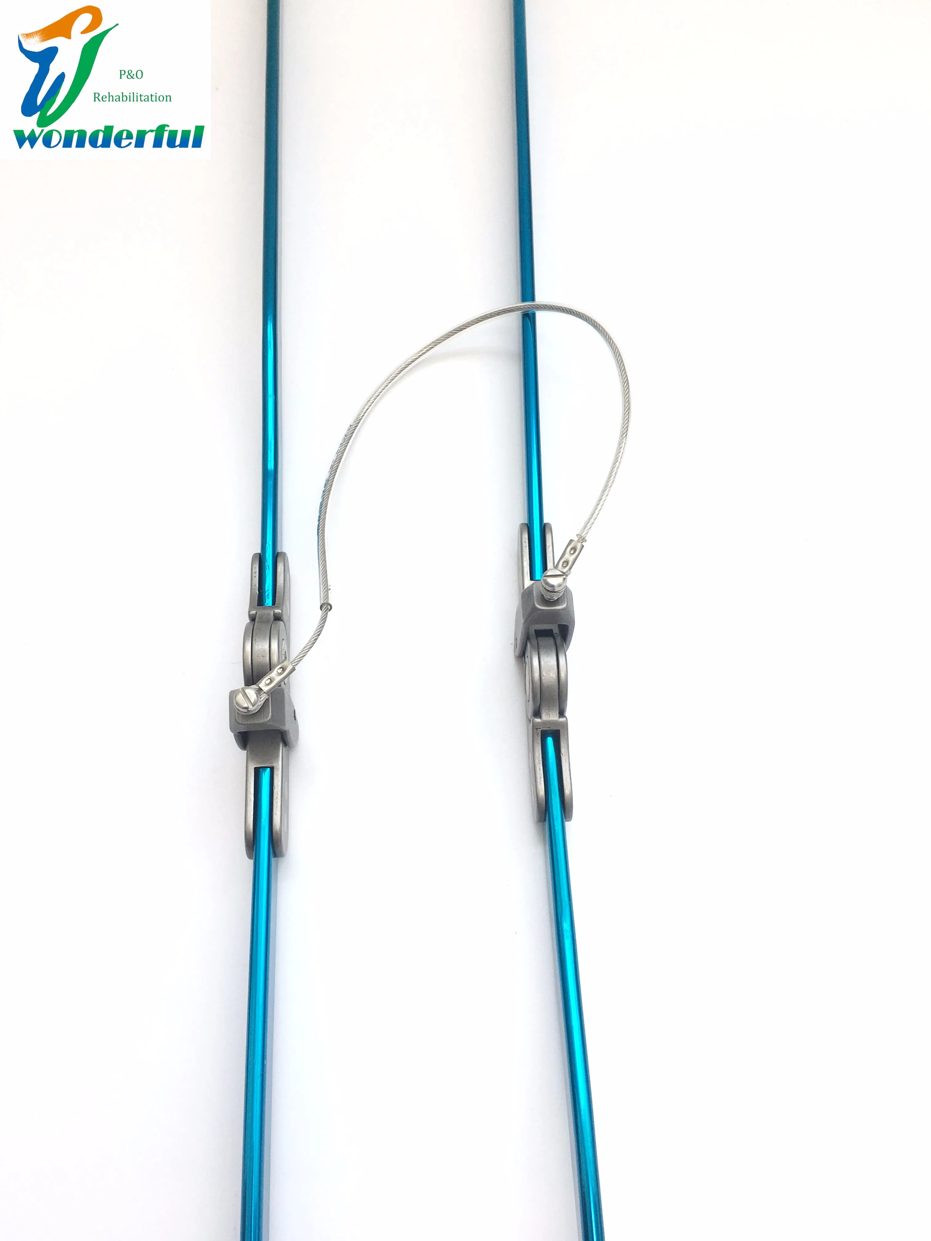 Atificial Prosthetic Limbs Prosthetics Leg Ortho Knee Orthopedic Knee Hinge Orthotics Blue Spring Lock Orthotic Knee Joint