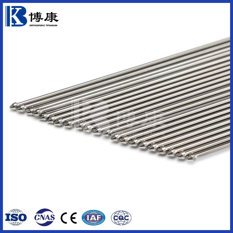 Medical Grade Nitinol Orthopedic Guide Pin for Precise Drilling and Fixation