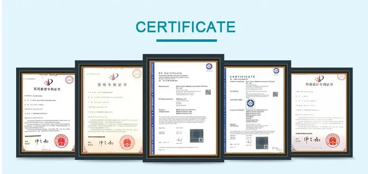 Surgical Medullary Reamer Certificates