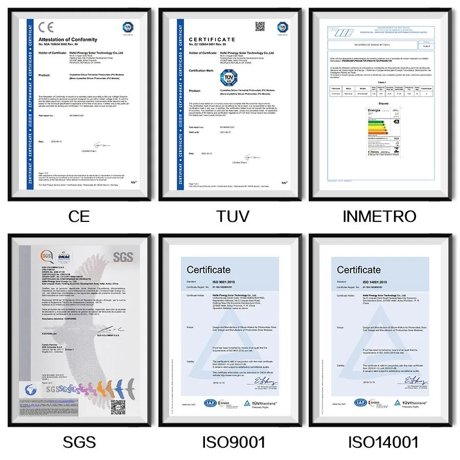 Quality Certifications