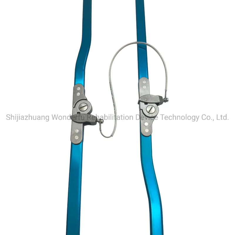 Aluminum Spring Lock Knee Joint Detailed View