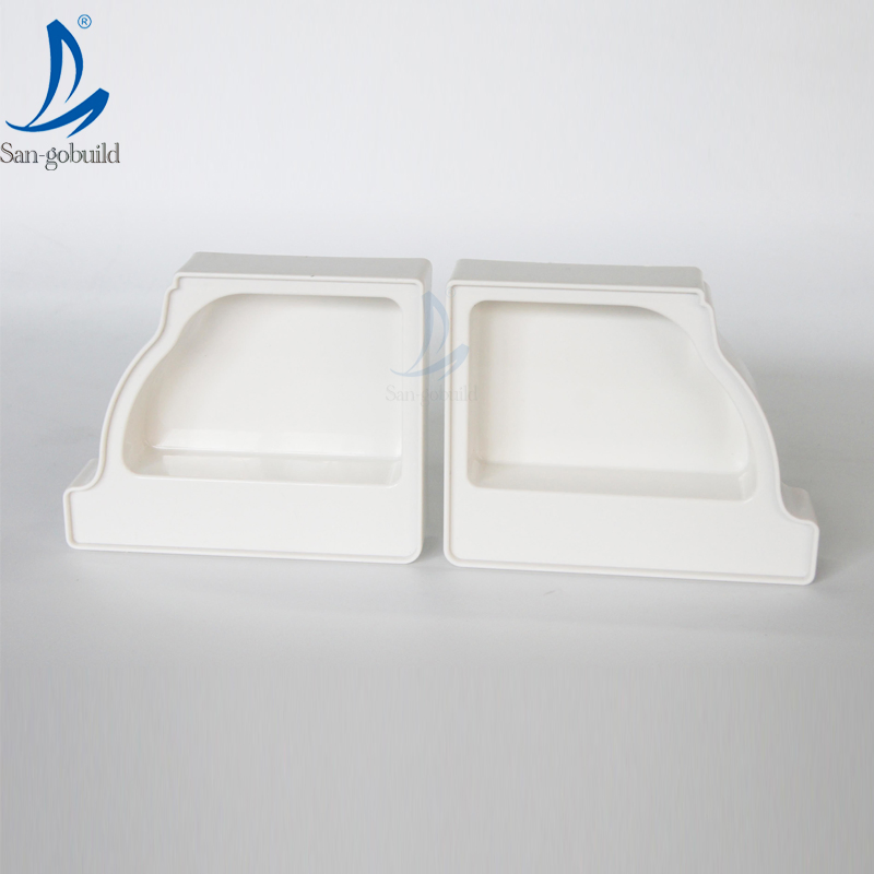 Africa Plastic PVC Rain Gutters Drainage Systems Water Collectors Factory Sell for Villa Roofing