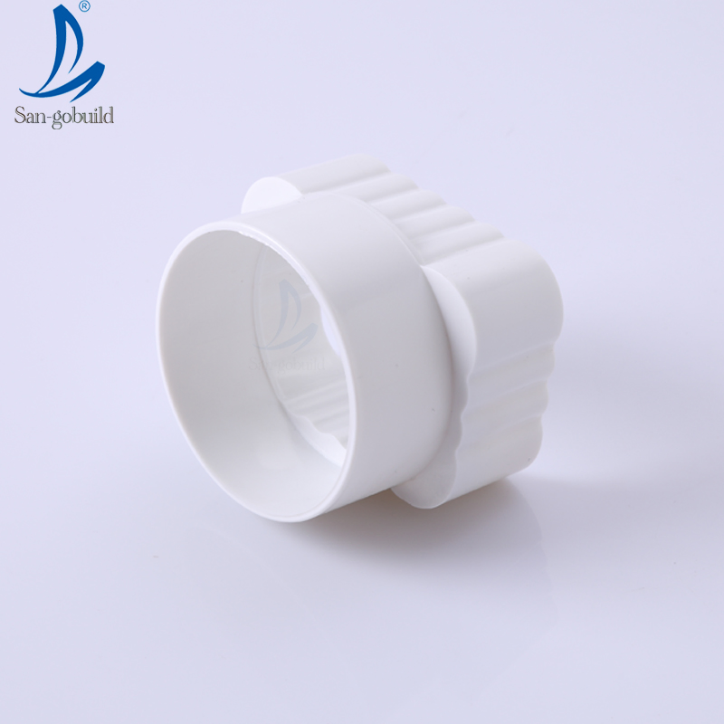 Kenya PVC Rain Water Collector System Cheap for Roof Drainage White Color