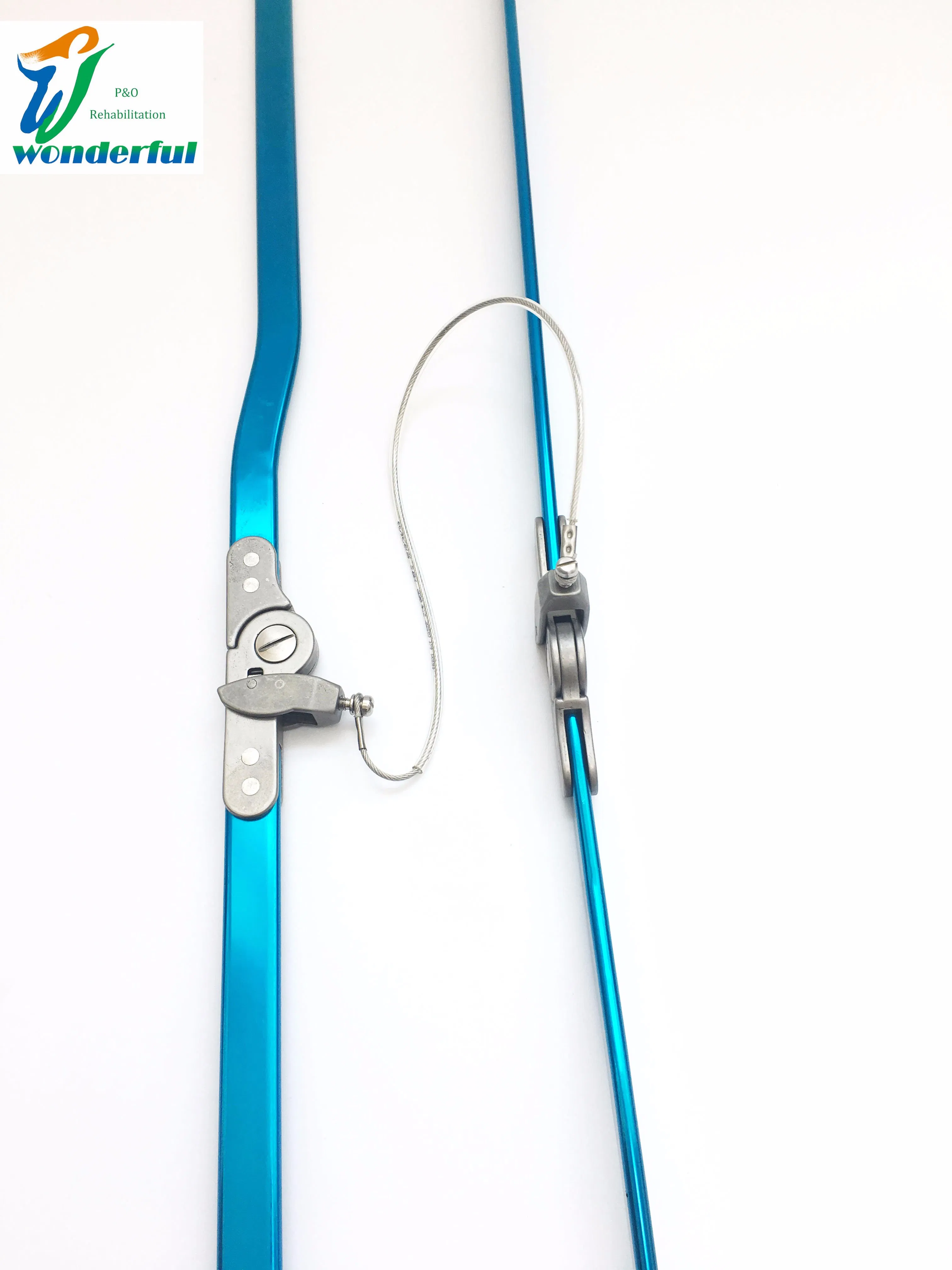 Atificial Prosthetic Limbs Prosthetics Leg Ortho Knee Orthopedic Knee Hinge Orthotics Blue Spring Lock Orthotic Knee Joint