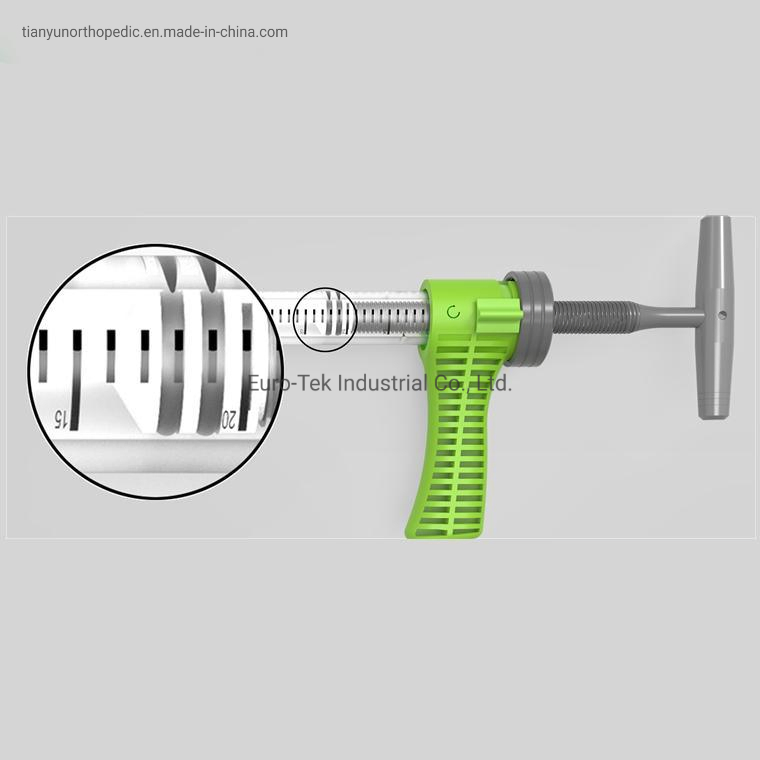 Instruments Bone Cement Injector Green Max 20ml Spinal Mini Invasive Surgery Tools