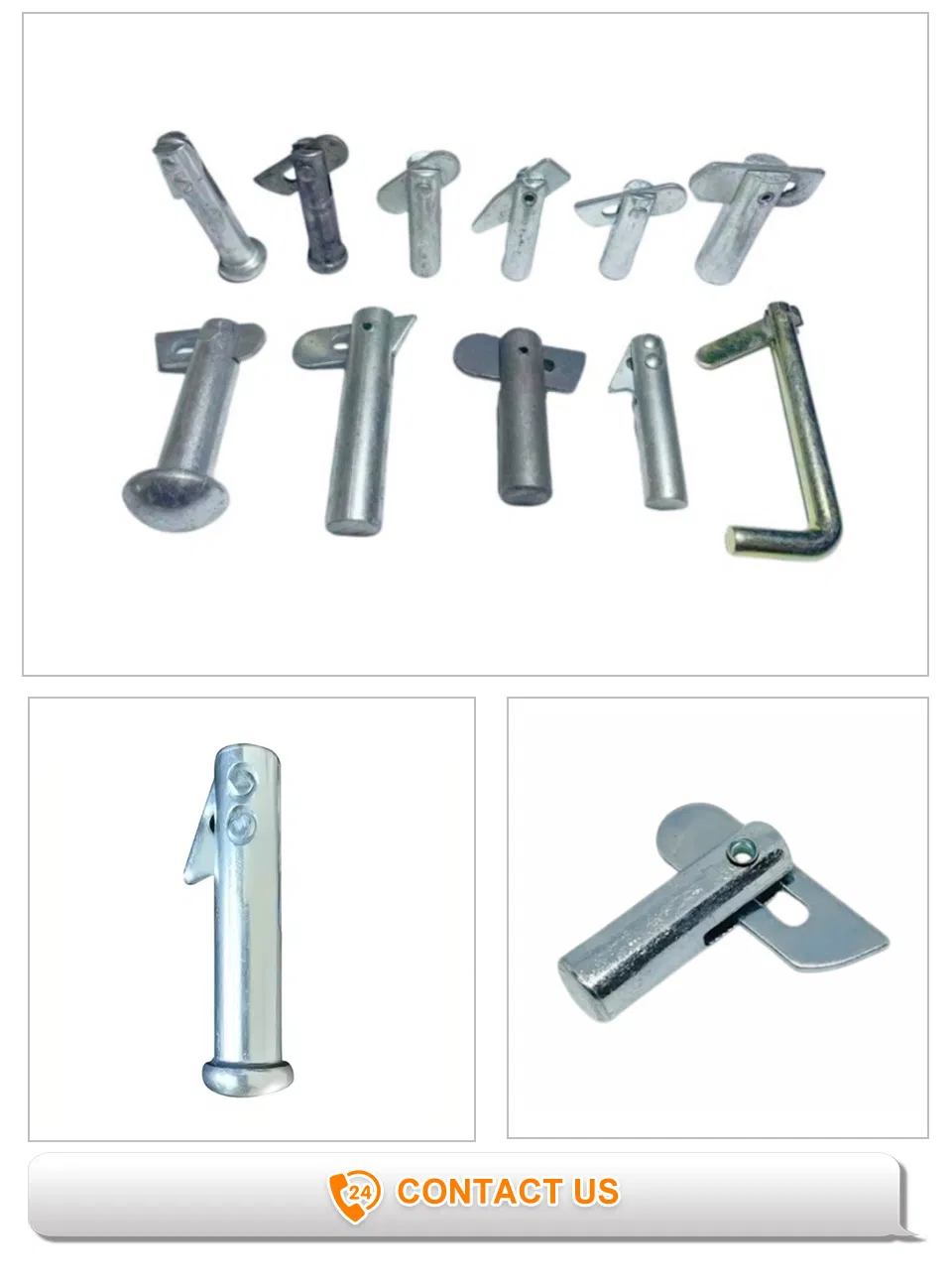 Gravity Lock Pin Specifications