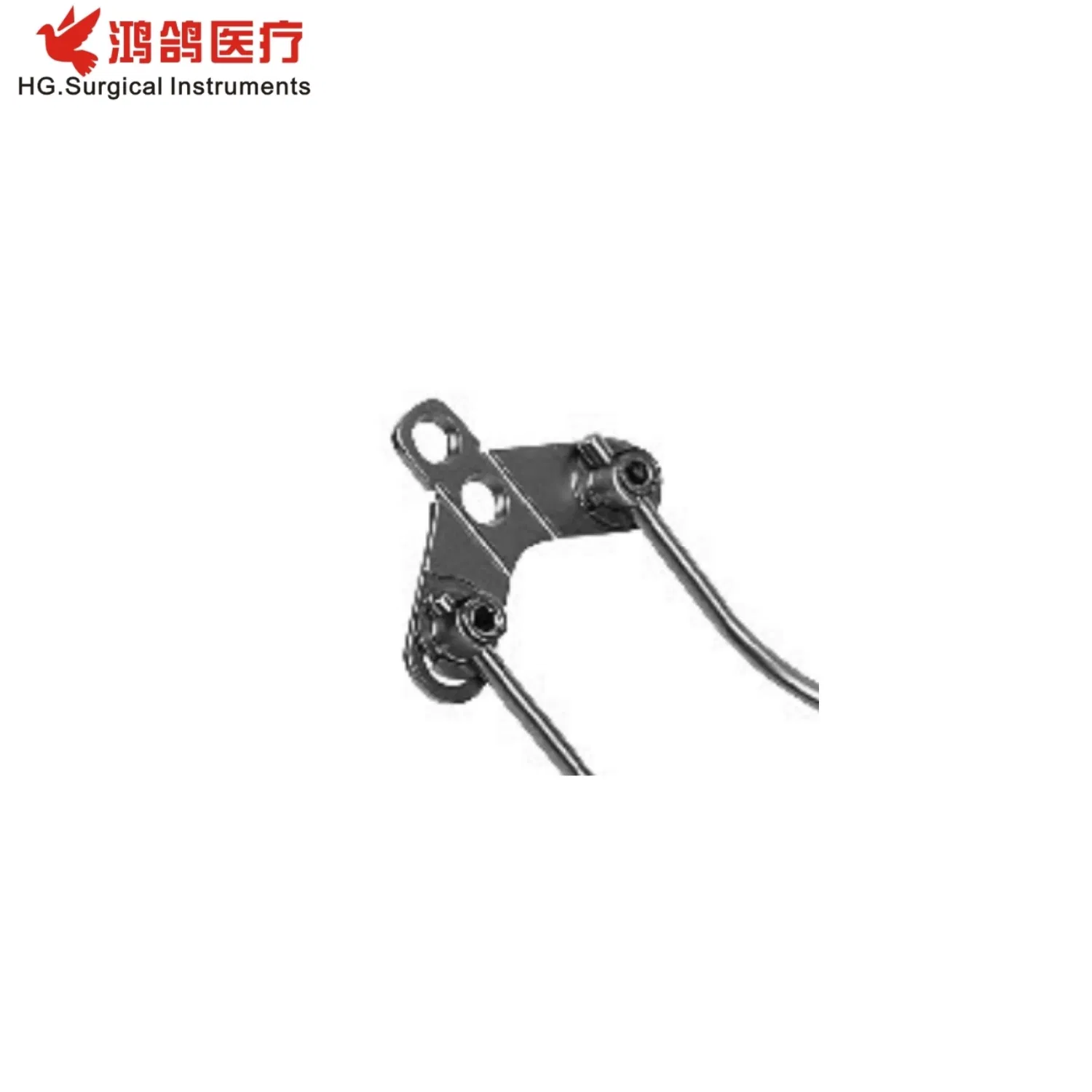 Orthopedic Surgical Implants Occipital Plate for Posterior Cervical Fixation System Spinal Implant