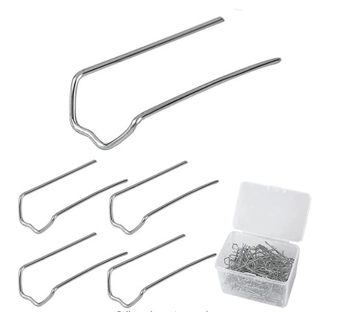 M Shape U Shape Floral Pins for Wreath Making Garden Fixation