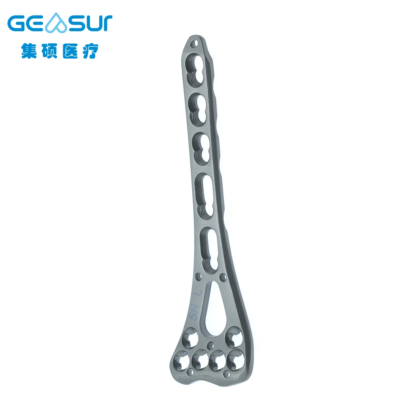 Orthopedic Surgery Locking Titanium Bone Plates and Screws 6h/7h on Head Distal Redius Locking Plate for Bone Fracture Surgery