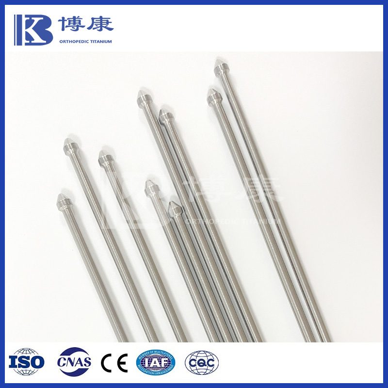 Medical Nitinol Guide Pin High-Precision for Orthopedic Surgery Bone Fixation