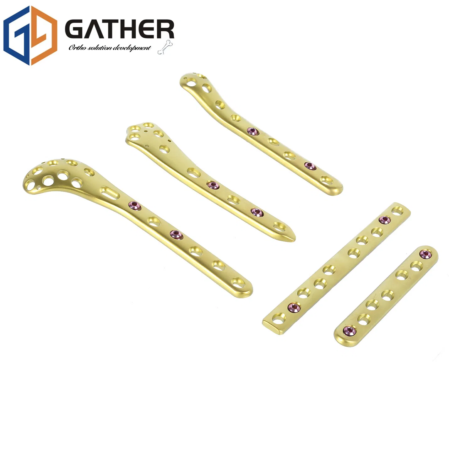 Orthopedic Plate Titanium CE Proved Small Fragment Bone Screw