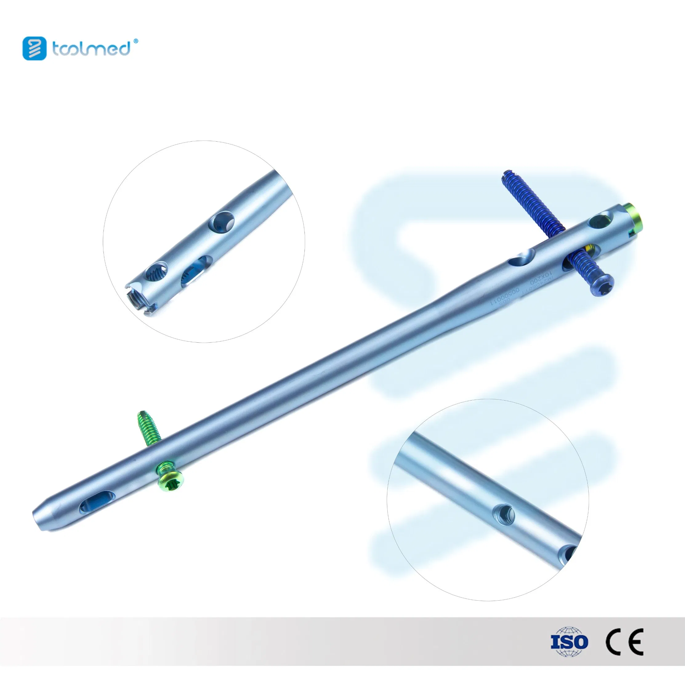 Hindfoot Fusion Ankle Nail Advanced Orthopedic Implant for Interventional Materials Orthopedic Fixation Solution