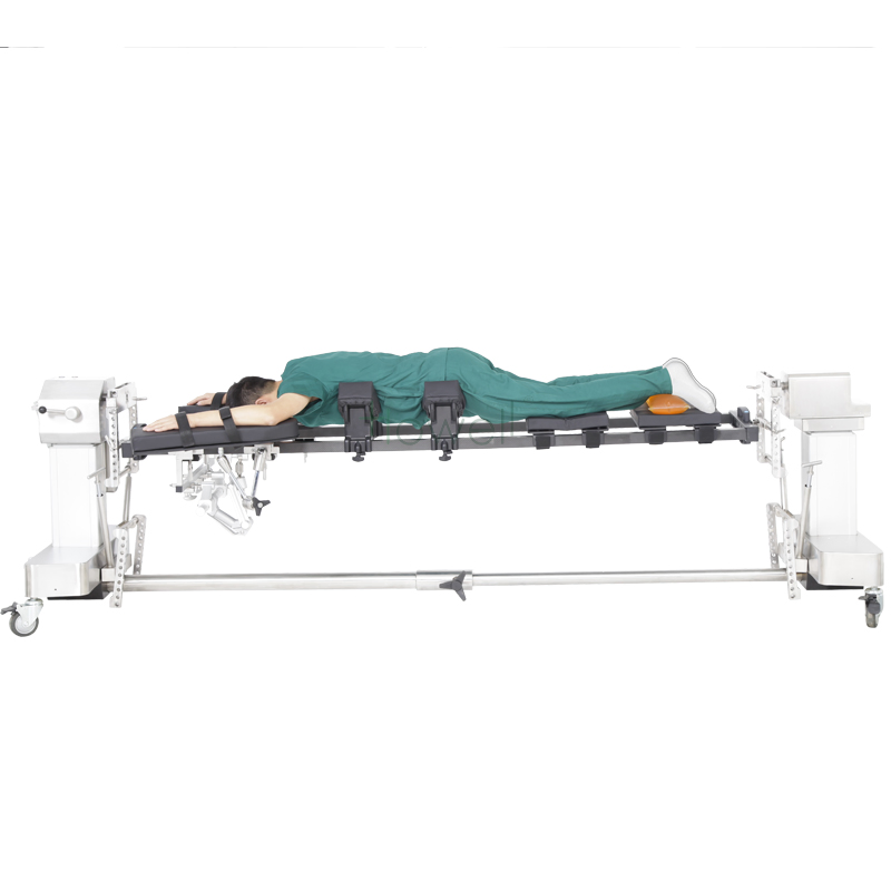 Carbon Fiber Spine Surgery Table Work with Orthopedic Navigation System C-Arm G-Arm O-Arm