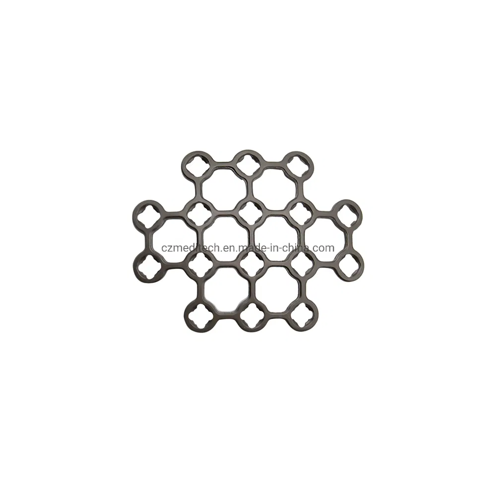 Meditech Orthopedic Surgical Implants Patella Mesh Locking Plate for Trauma Surgery
