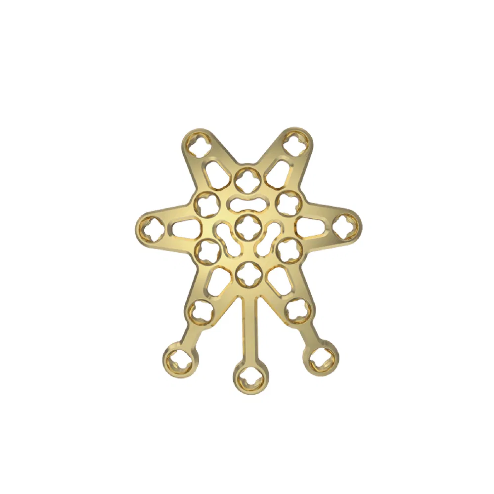 Nx Medical Trauma Variable Angle Patella Plate LCP System for Trauma Fixation