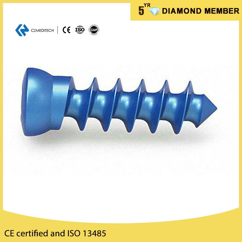 Excellent Quality Orthopedic Surgical Implants Anterior Cervical Screw-II for Cervical Fixation Spinal Implant