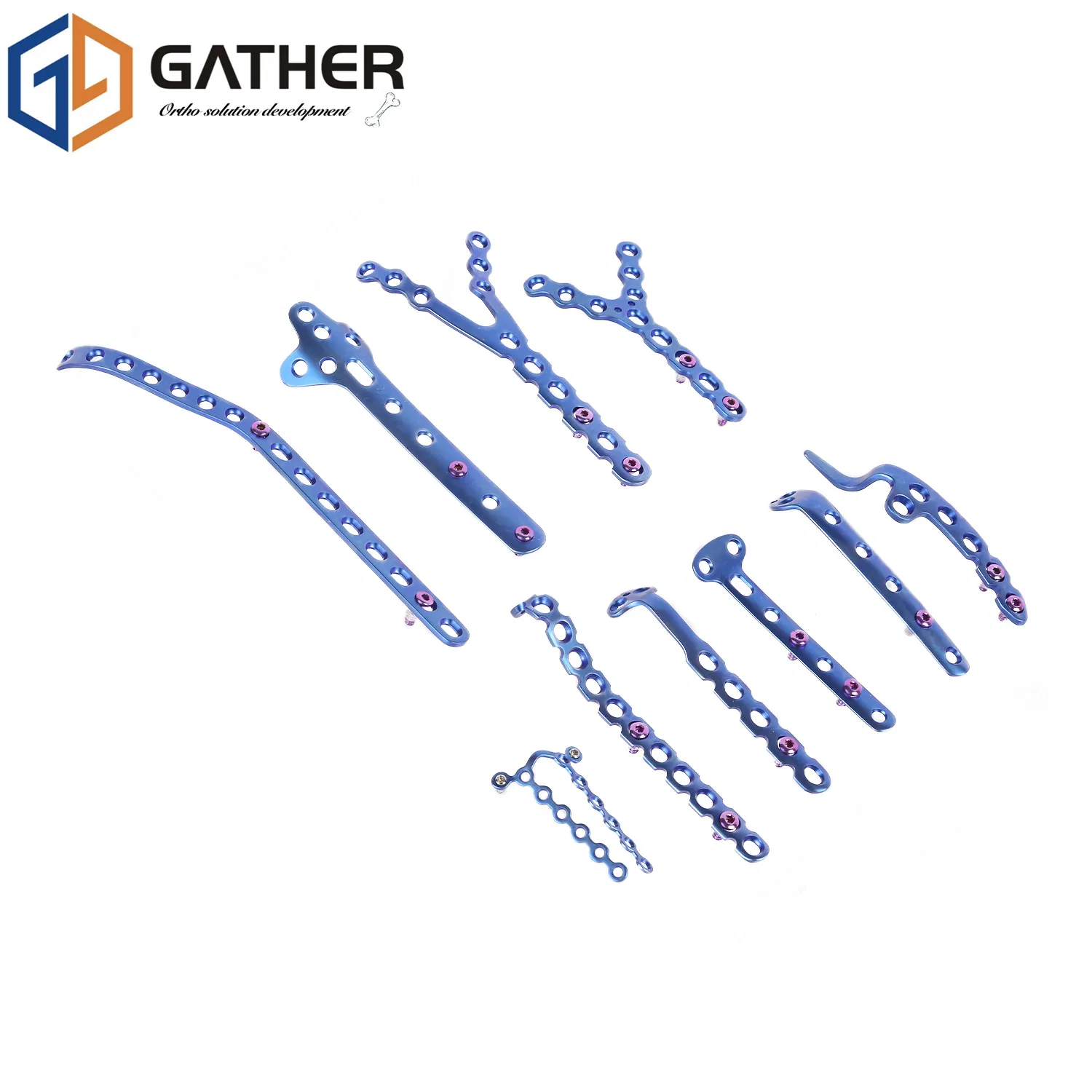 Fixation Surgery Bone Fixed Orthopedic Titanium Full Types Fracture Plate