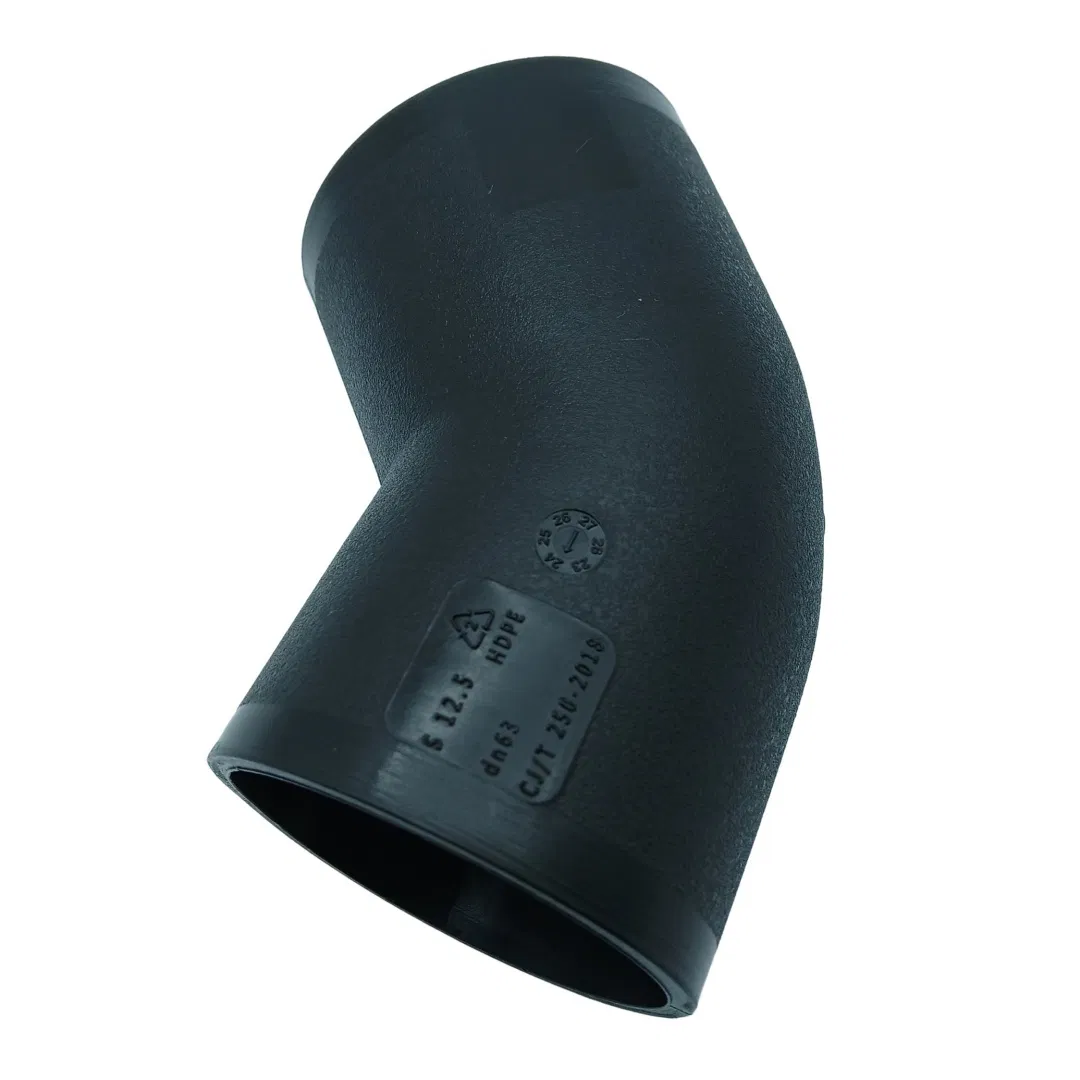 Customized HDPE Socket Welding 45 Degree Elbow Fittings
