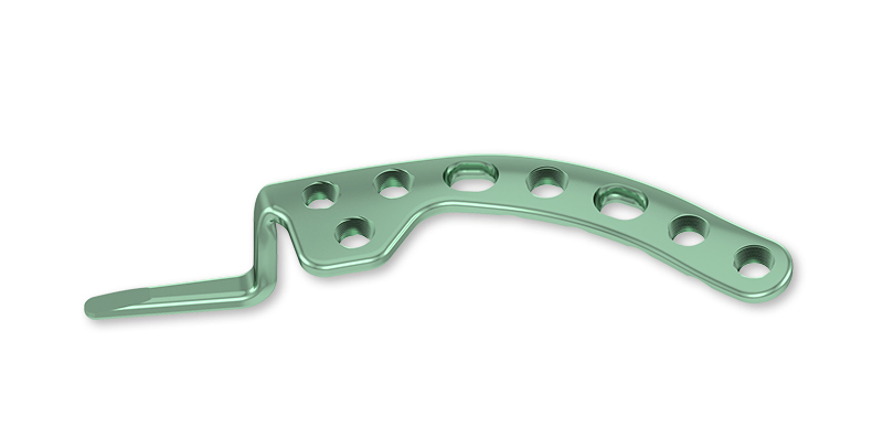 Orthopedic Multi Axial Titanium Implant for Radius