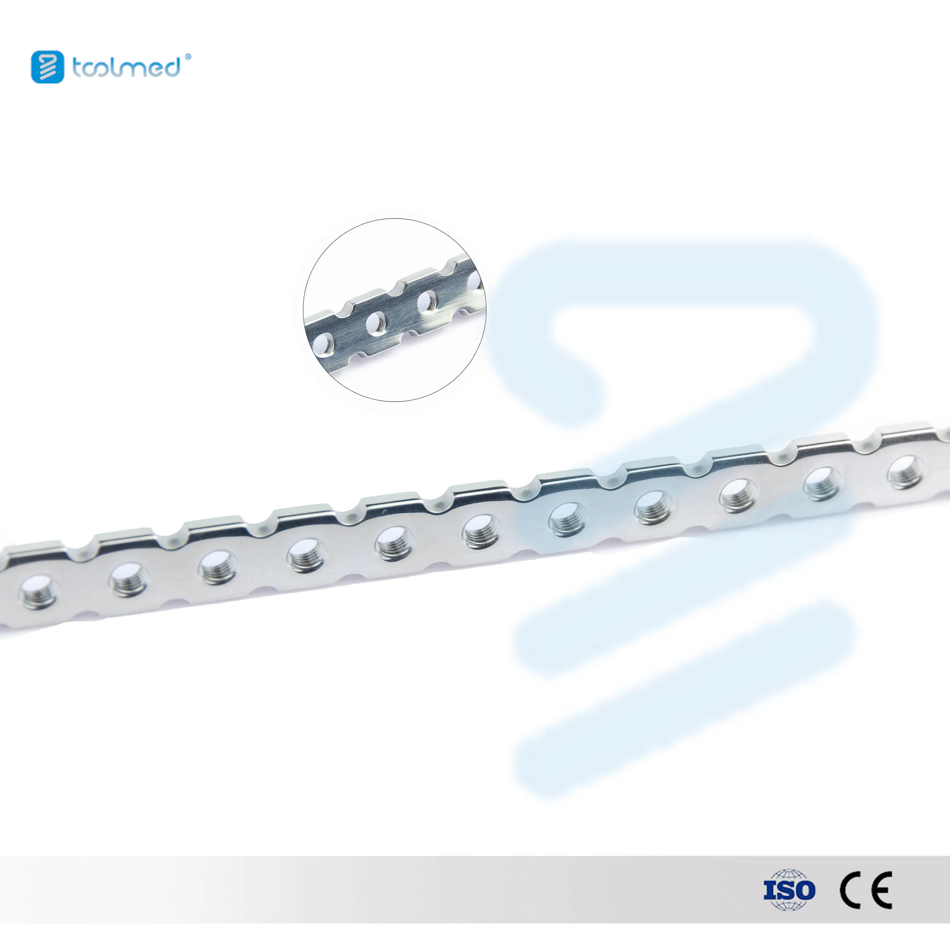 Veterinary Orthopedic Stainless Steel 2.0 Reconstruction Locking Plate for Trauma Fixation CE Certified 3-Year Warranty Models